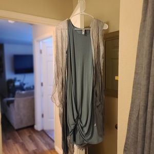 Boutique Dress & Kimono Set